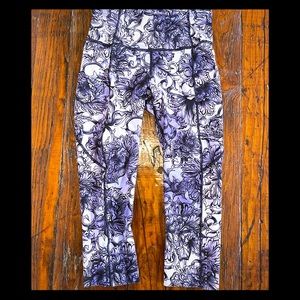 Lululemon fast and free 18” cropped